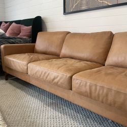 Sorento Real Leather Couch