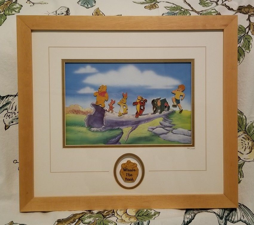Disney Pooh's Adventure LE Frame Pin Set Collection