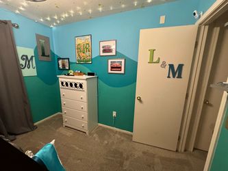 5 Drawer White Dresser