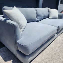 Grey West Elm Haven Couch