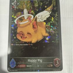 Happy Pig Shadowverse Evolve Card