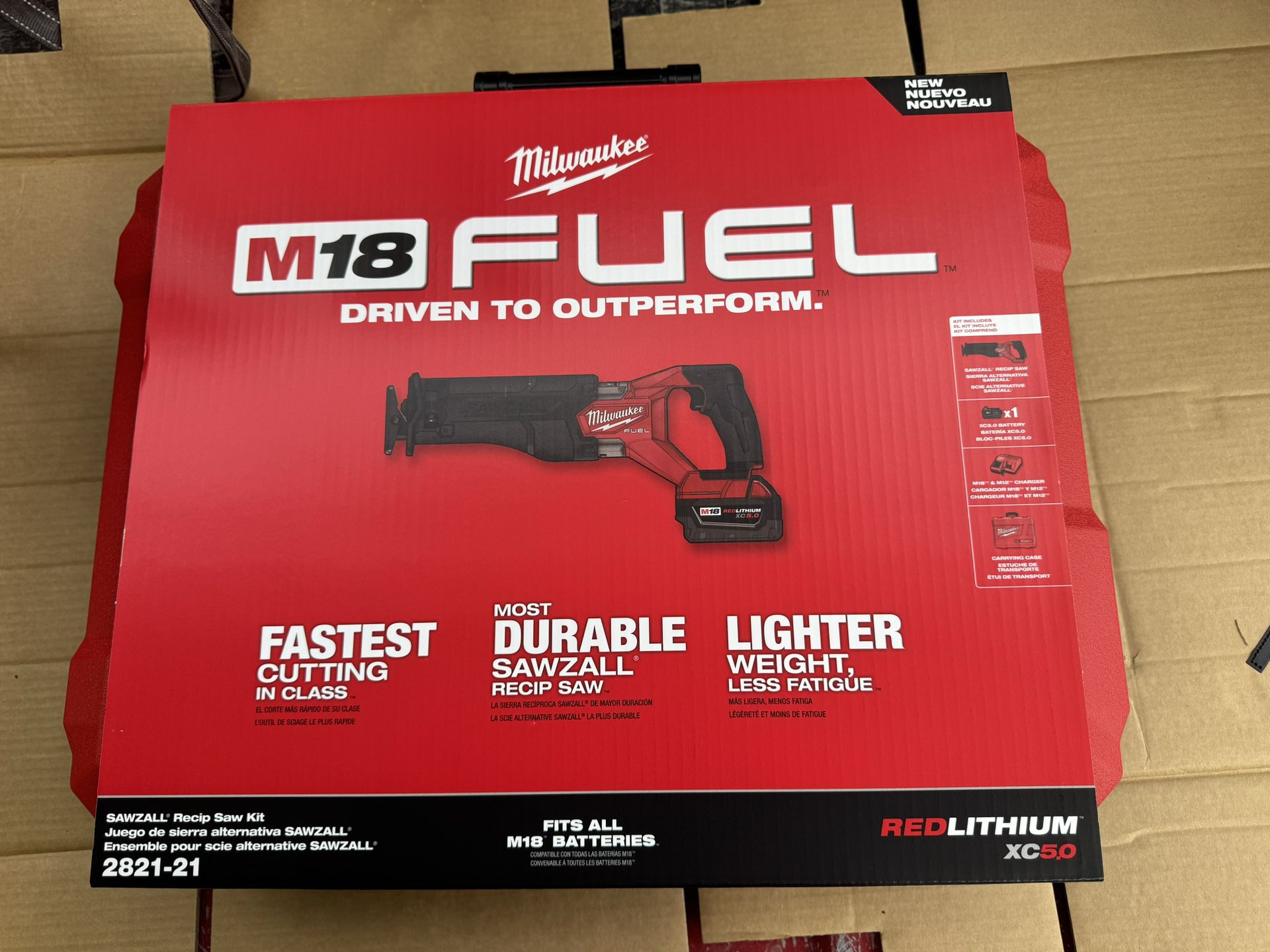 Milwaukee M18 Fuel Saw all Kit