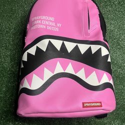 Pink Sprayground Backpack