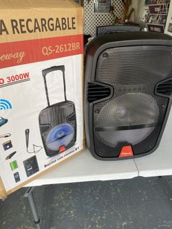 Speaker rechargeable ridgeway