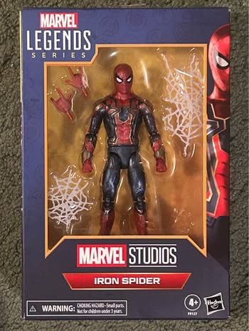Marvel Legends Series Iron Spider, Avengers: 6" Spider-Man Action Figure (New)