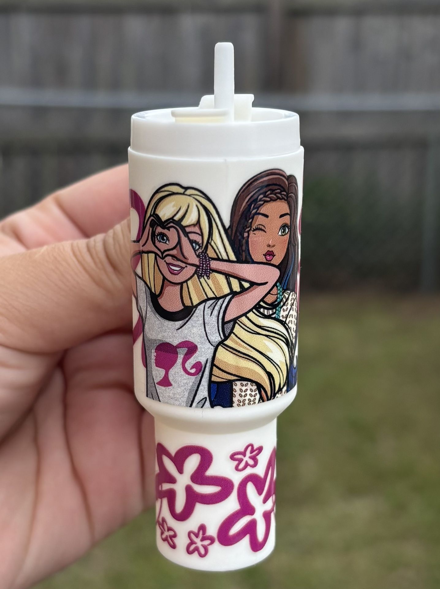 Barbie Mini Cup Keychain