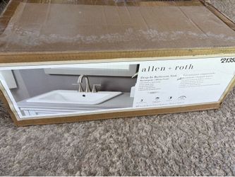 Bathroom sink brand new in box