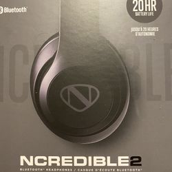 Ncredible 2 Wireless Head Phones 