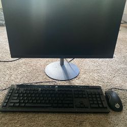 Acer Monitor and Keyboard 
