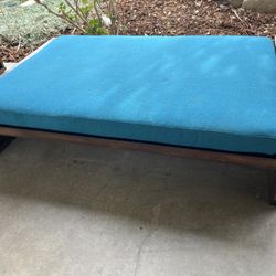 Raised Wooden Dog Bed