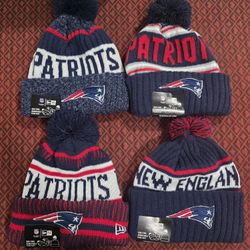 4 PACK -NEW ENGLANDBOATRIOTS HATS....