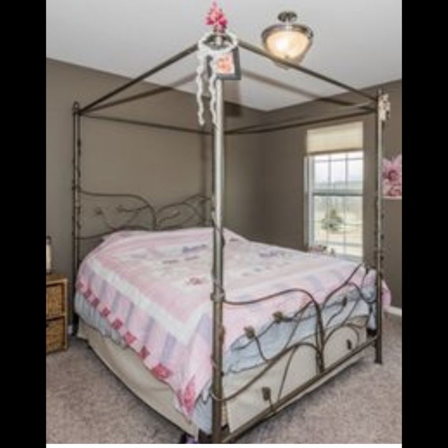 Bed Frame For Sale!! With Mattress & Boxspring!