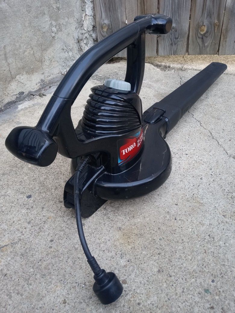 Toro Electric Corded Plug In Leaf Blower - 160 MPH Airspeed 