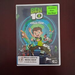 3/$10 🌟 Ben 10 Villain Time Kids DVD