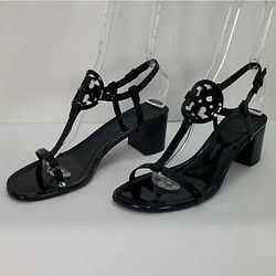 Tory Burch Designer Miller Block Heels Size 8