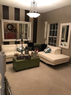 White like new couch