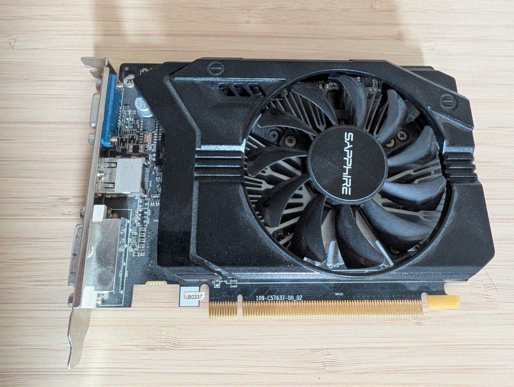 Graphics Card Sapphire Radeon R7 250 1GB GDDR5