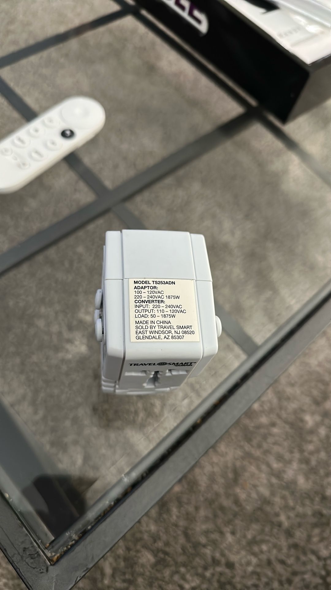 Conair, TS253ADN, International Converter/Adapter With Surge Protection, $89 or BO
