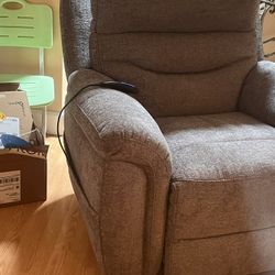 Grey Recliner 