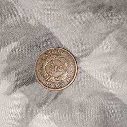 1865 2 Cent  USA Coin 