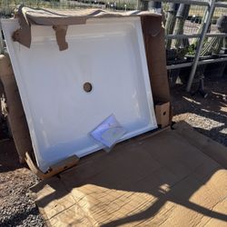 New Shower Pan