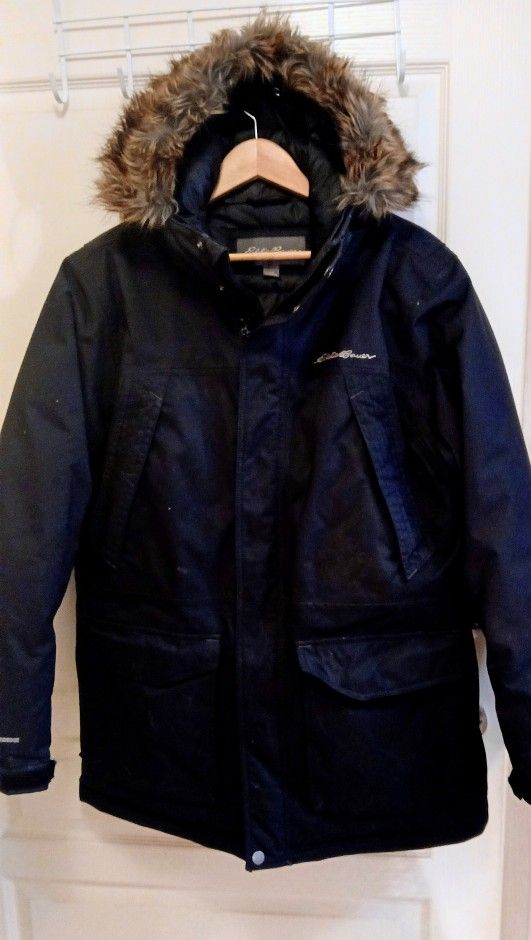Eddie Bauer 80s Premium Men's Polar Parka Warm Goose Down