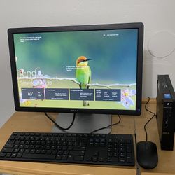 Dell Optiplex 3020M Micro Desktop Mini Tower PC Intel® Core™ i3-4160T CPU @ 3.10GHz  6GB DDR3 SDRAM. 120 GB SSD  Windows 10 pro. Microsoft office inst