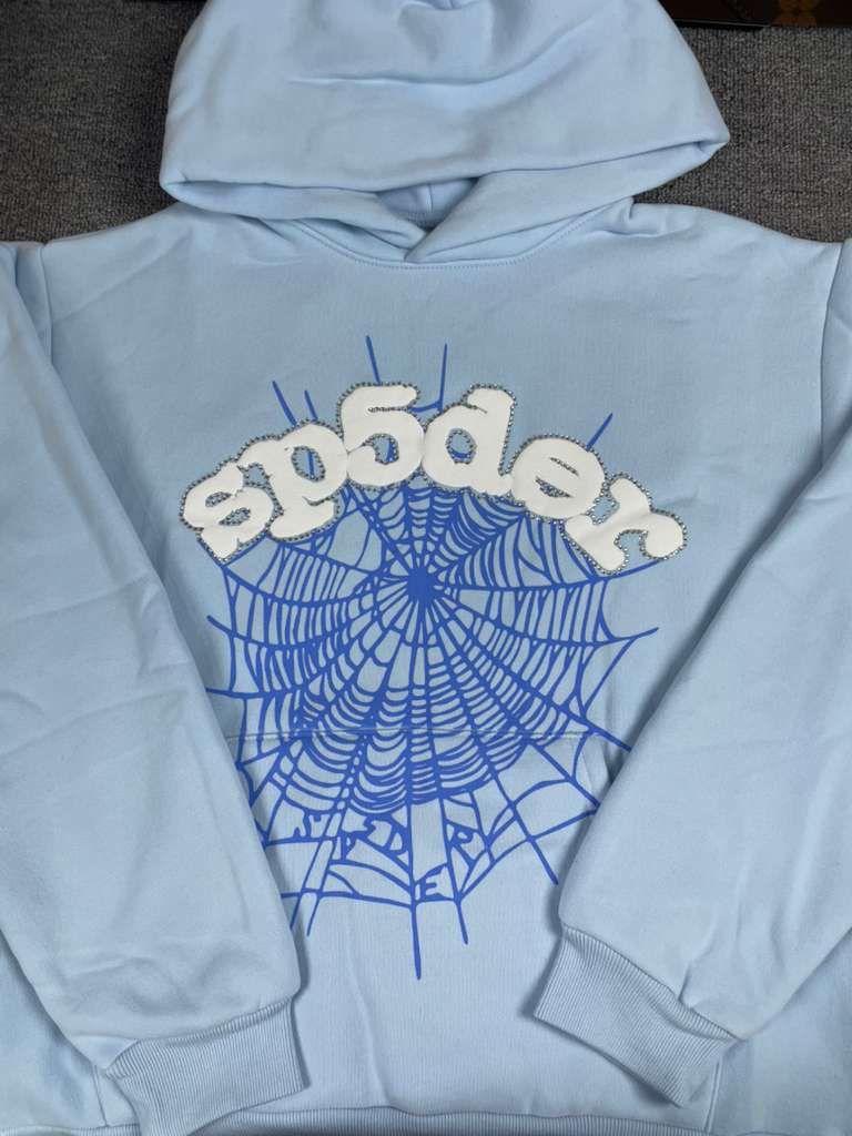 Blue Spider Hoodie