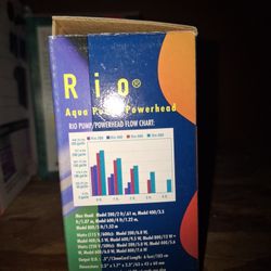 New Old Stock RIO 600 Pump Powerhead $10