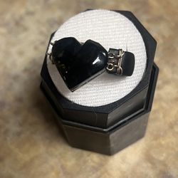 Heart Black  Onyx Women Ring 