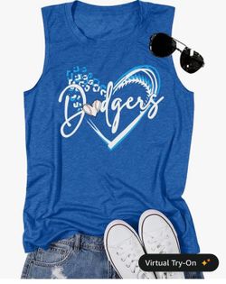 Women’s dodgers tank top size XL