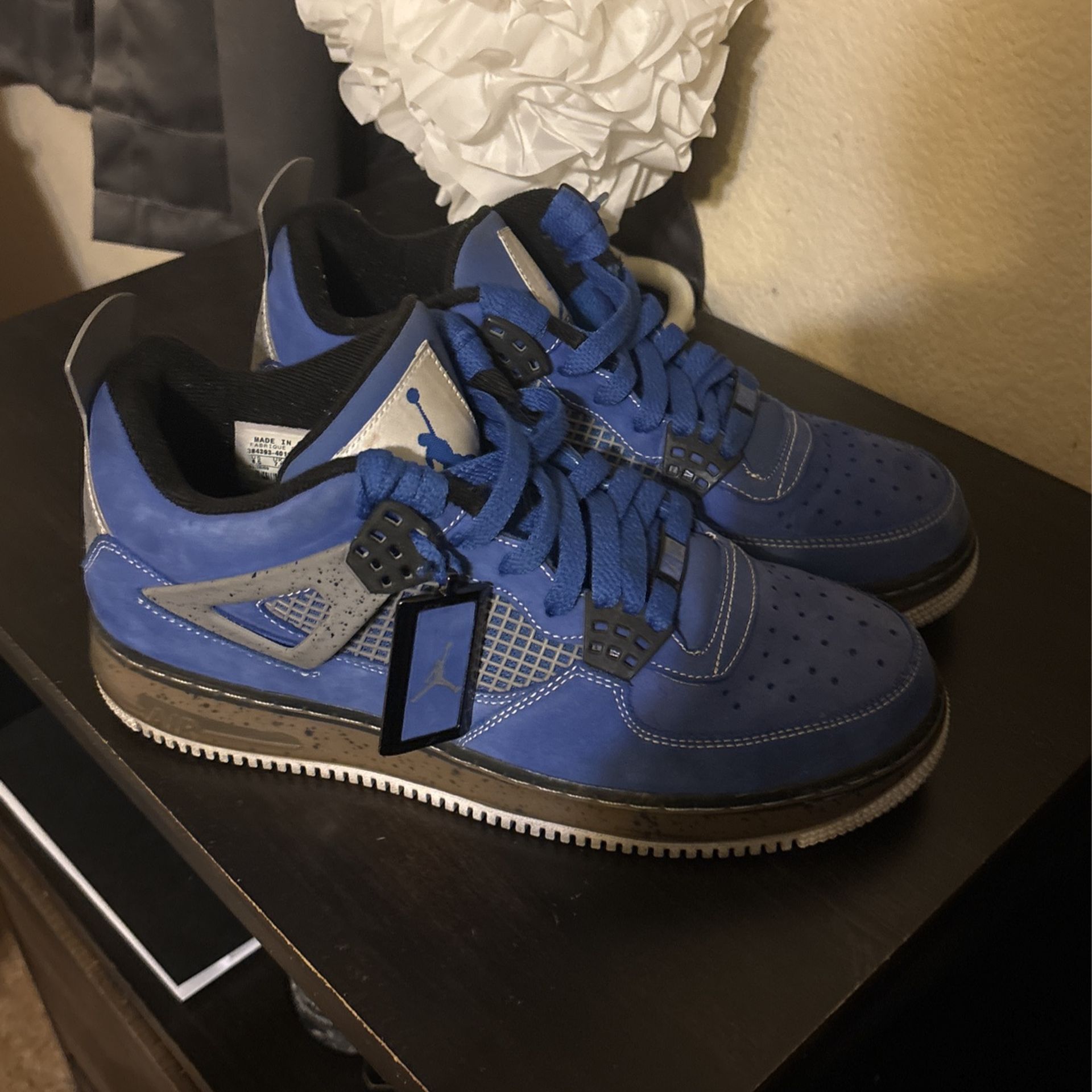 Air Jordan Fusion Premier Varsity Royal Cement Size 1/2