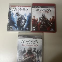 PS3 Assassin’s Creed Games