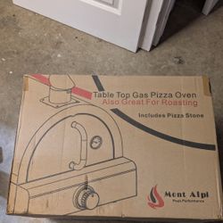 Mont Alpi Table Top Gas Pizza