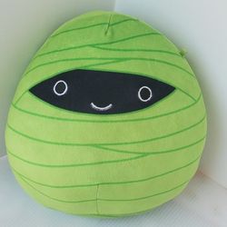 Squishmallows 2022 Halloween Squad #1  8" Major the Green Mummy Plush Doll Toy
