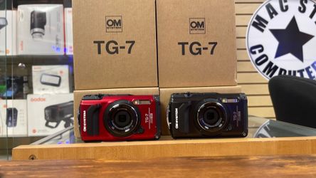 OM TG-7 point and shoot camera