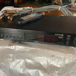 DENON AVD-2000 Digital Surround Decoder, all cables, remote control, directions, original box Original owner Works great hasn’t been used in a while. 