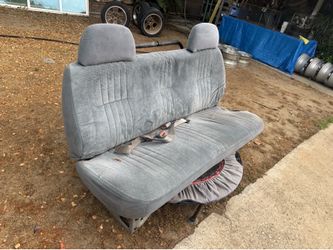 Chevy OBS truck Silverado 1988 thru 1998 folding bench seat pickup single cab