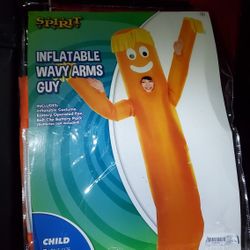 Inflatable Wavy Arms Kid's Costume