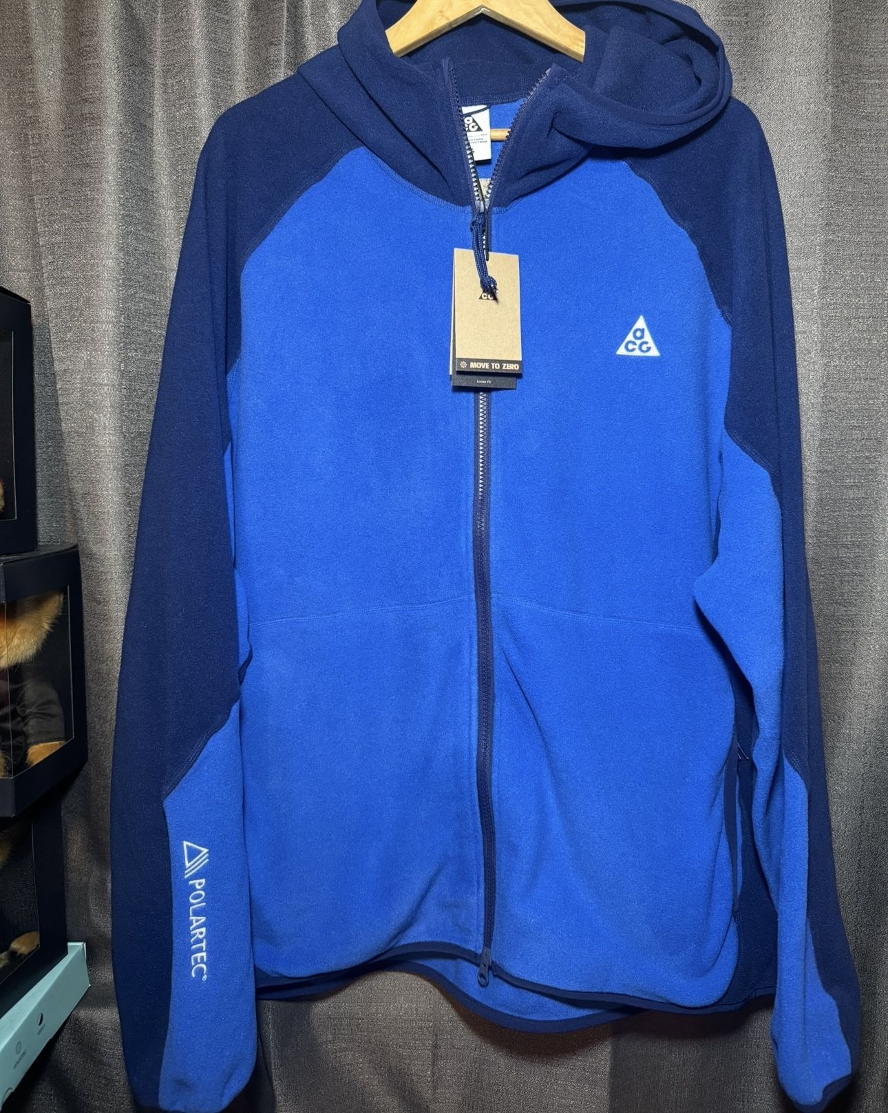 Nike ACG Wolf Tree Polartec Fleece Hoodie Jacket Size: XXL NEW