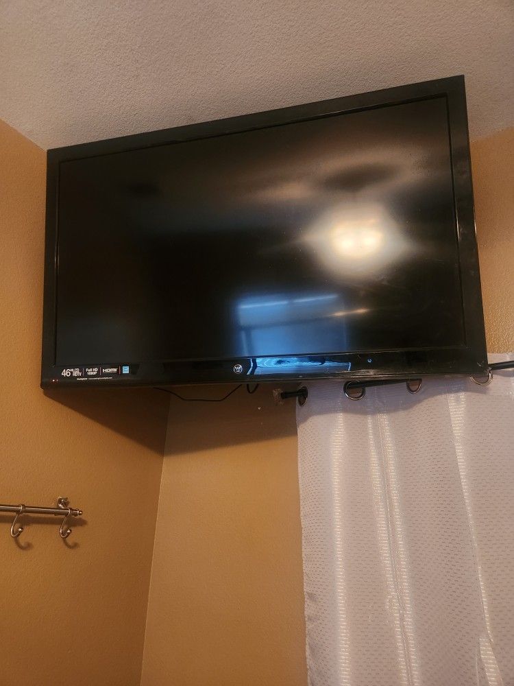 46" TV. Not Smart Tv. Works Great