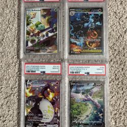 Pokemon Psa Slabs Modern Charizard Bulbasaur Aerodactyl 