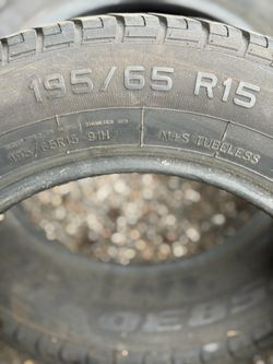 Tires: 195/65/R15