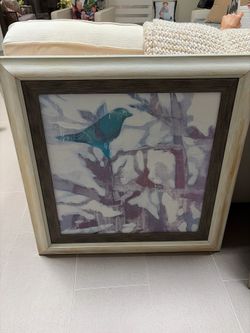Blue bird artwork