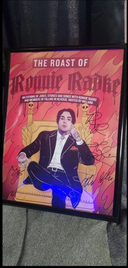 Falling in Reverse Autographed Poster
