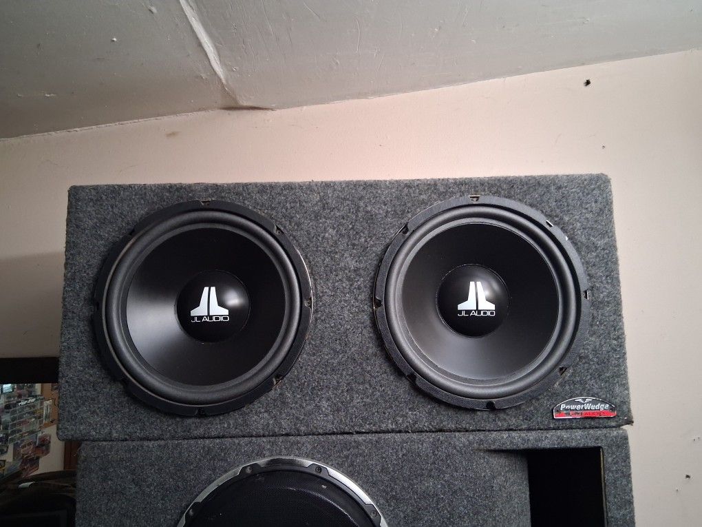 JL Audio W4 Speakers 🔊 🔊🔊
