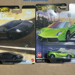 Hotwheels Lamborghini Set Of 2 