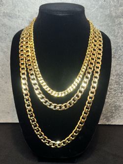 14k & 18k Gold Filled Chains (Not Solid)