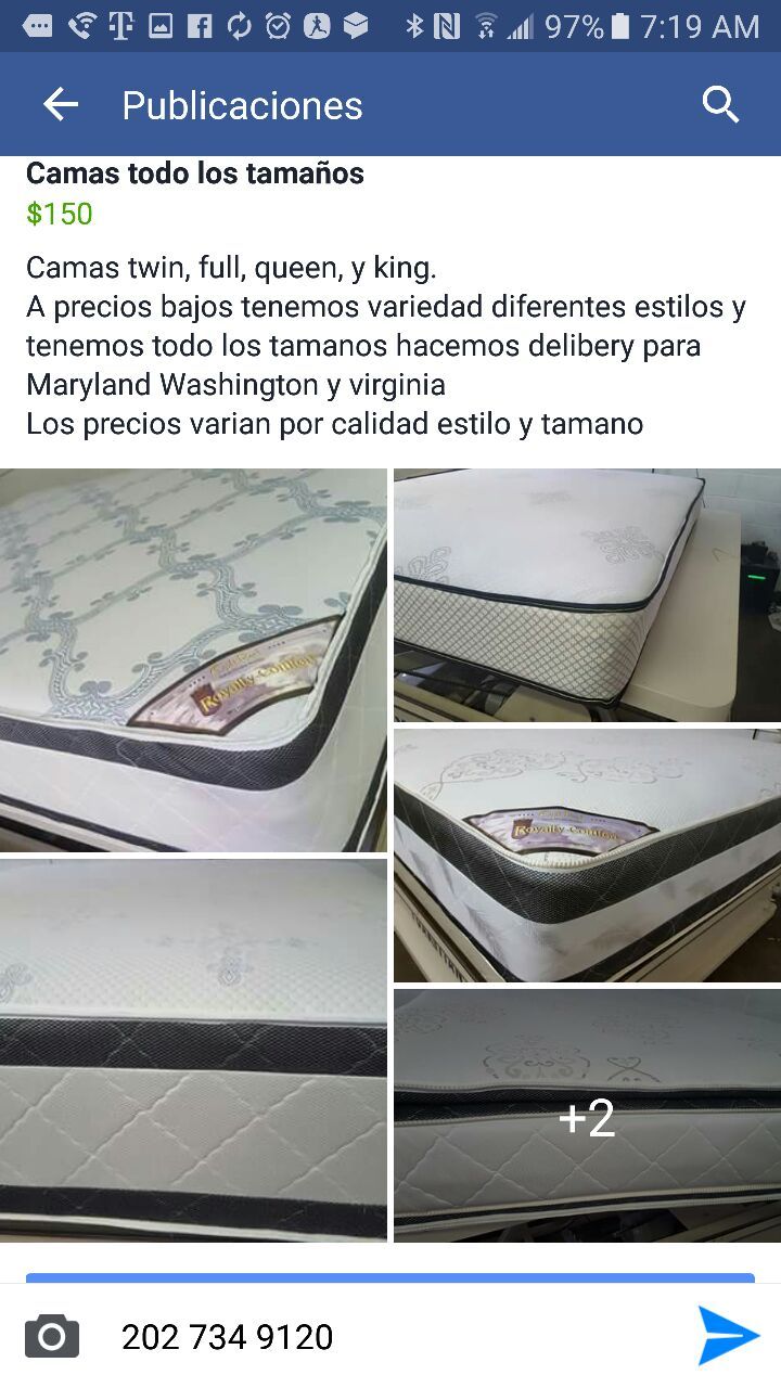 Venta de camas