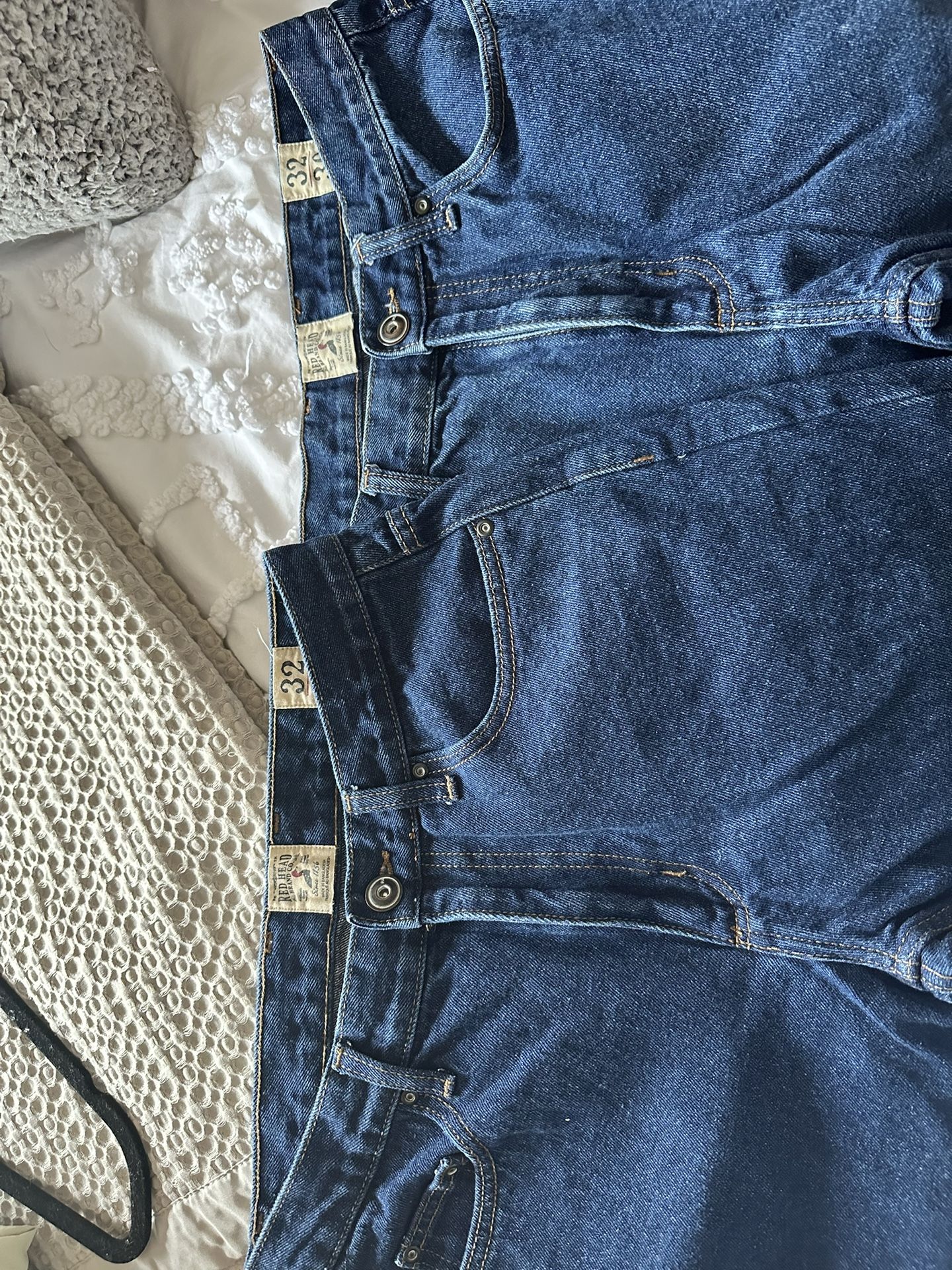 RedHead Men's Straight Blue Jeans